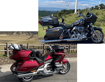 店主のバイク愛がここにあります！